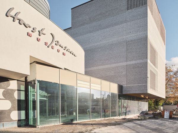 Een foto van het Horst Janssen-Museum In Oldenburg.